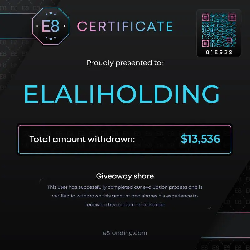 ELALIHOLDING Nachweis – E8 I